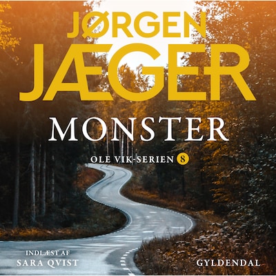 Monster – omslag til lydbogen af Jørgen Jæger