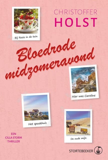 Bloedrode midzomeravond – omslag van het luisterboek van Christoffer Holst