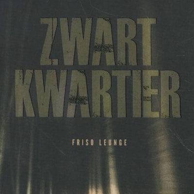 Zwart kwartier – omslag van het luisterboek van Friso Leunge