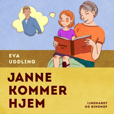 Janne kommer hjem – omslag til lydbogen af Eva Uddling