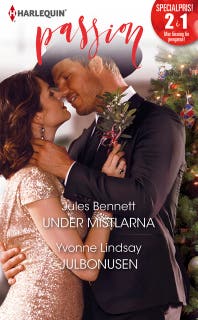 Under mistlarna / Julbonusen – omslag till ljudboken av Jules Bennett,Yvonne Lindsay