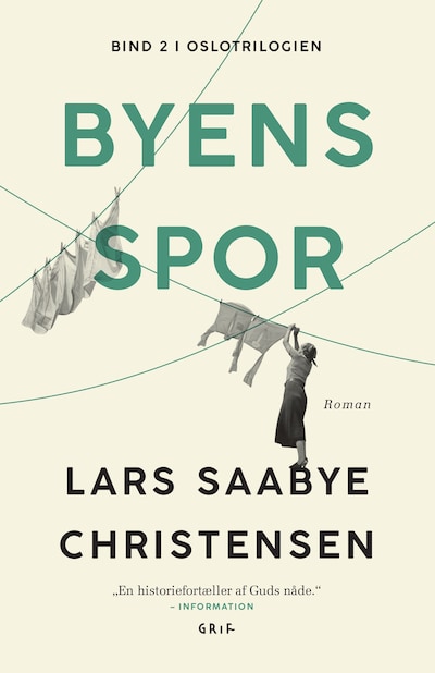 Byens spor 2 – omslag til lydbogen af Lars Saabye Christensen