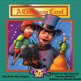 A Christmas Carol – omslag till ljudboken av Charles Dickens, Donald Kasen