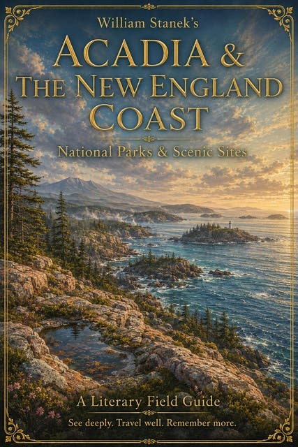 William Stanek's Acadia & the New England Coast: A Literary Field Guide to Acadia & the New England Coast National Parks & Scenic Sites – omslag til lydbogen af The Editors Of Our American National Parks