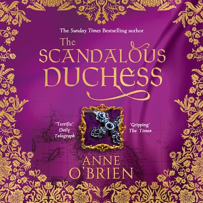 The Scandalous Duchess – omslag til lydbogen af Anne O'Brien