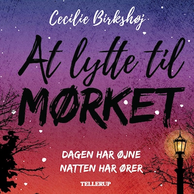 At lytte til mørket – omslag til lydbogen af Cecilie Birkshøj