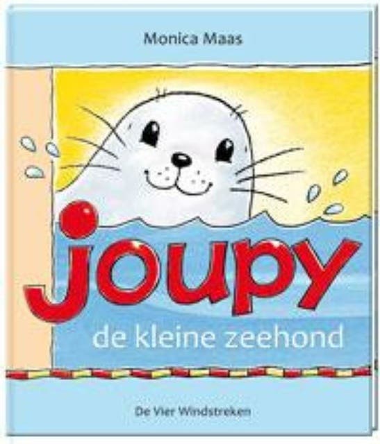 Joupy, de kleine zeehond – omslag van het luisterboek van Monica Maas