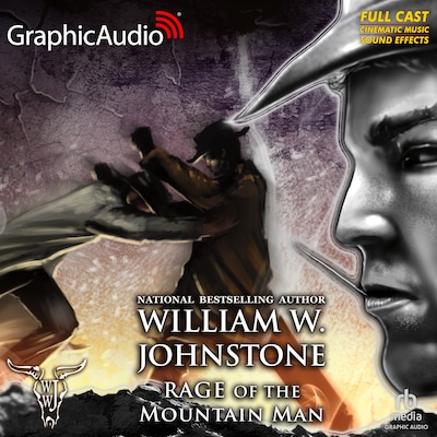 Rage of the Mountain Man [Dramatized Adaptation] – omslag til lydbogen af William W. Johnstone