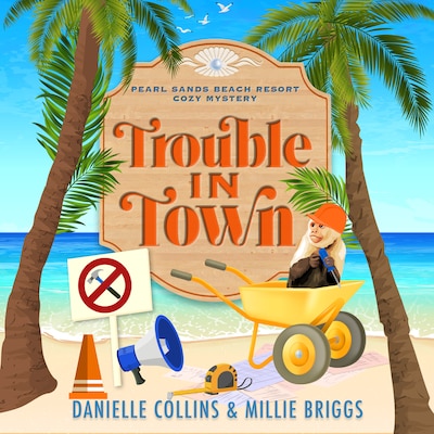 Trouble in Town – omslag til lydbogen af Danielle Collins, Millie Briggs