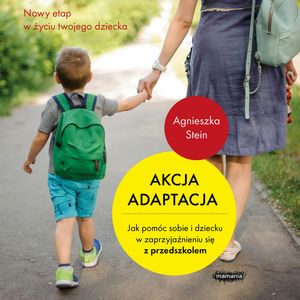 Akcja adaptacja – okładka audiobooka, autor Agnieszka Stein