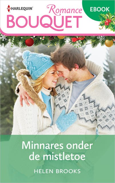 Minnares onder de mistletoe – omslag van het luisterboek van Helen Brooks