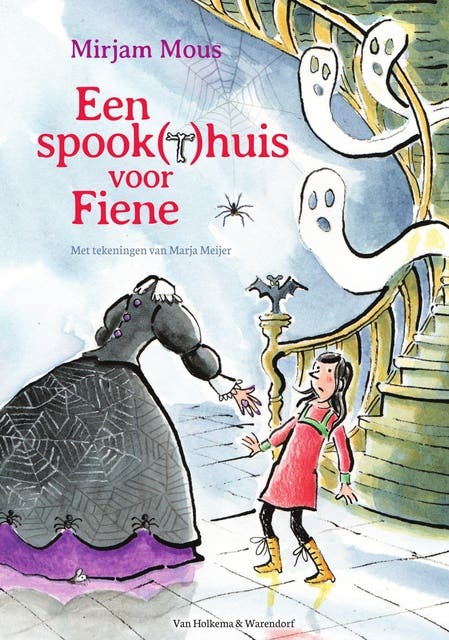 Een spook(t)huis voor Fiene – omslag van het luisterboek van Mirjam Mous