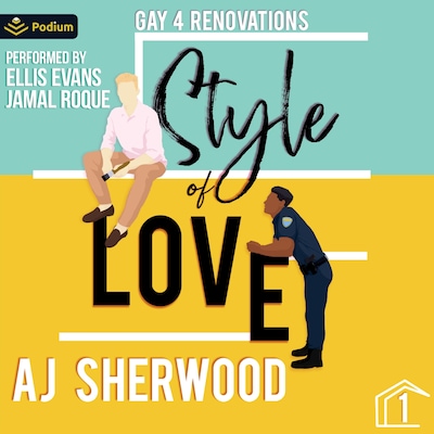 Style of Love – omslag til lydbogen af AJ Sherwood