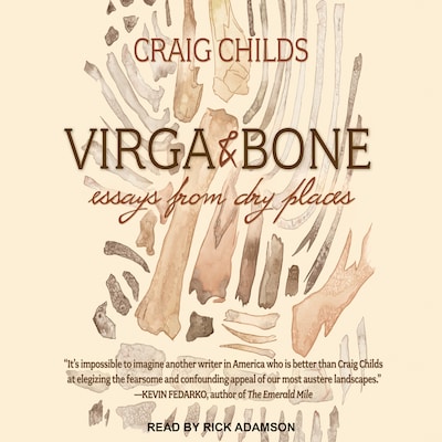 Virga & Bone – omslag til lydbogen af Craig Childs