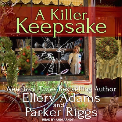 A Killer Keepsake – omslag til lydbogen af Ellery Adams, Parker Riggs