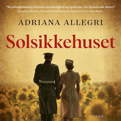 Solsikkehuset – omslag til lydbogen af Adriana Allegri