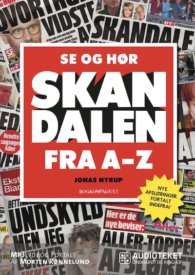 Se og Hør-skandalen fra A-Z – omslag til lydbogen af Jonas Nyrup