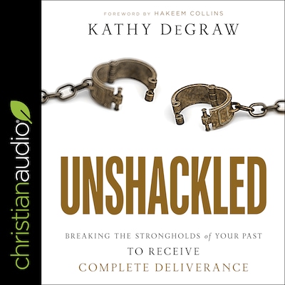 Unshackled – omslag til lydbogen af Kathy DeGraw