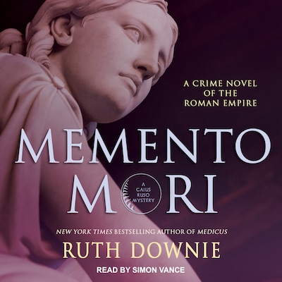 Memento Mori – omslag til lydbogen af Ruth Downie