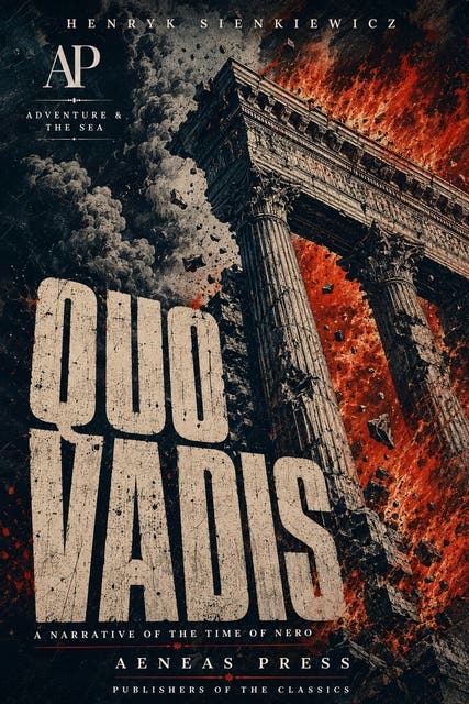 Quo Vadis: A Narrative of the Time of Nero – omslag til lydbogen af Henryk Sienkiewicz