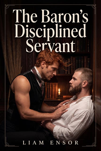 The Baron's Disciplined Servant: Gay Historical Erotic Power Exchange Romance – omslag til lydbogen af Liam Ensor