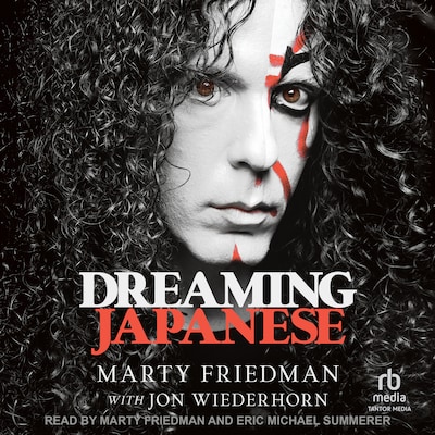 Dreaming Japanese – omslag til lydbogen af Marty Friedman