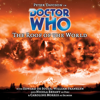Doctor Who - The Roof of the World (Unabridged) – omslag til lydbogen af Adrian Rigelsford