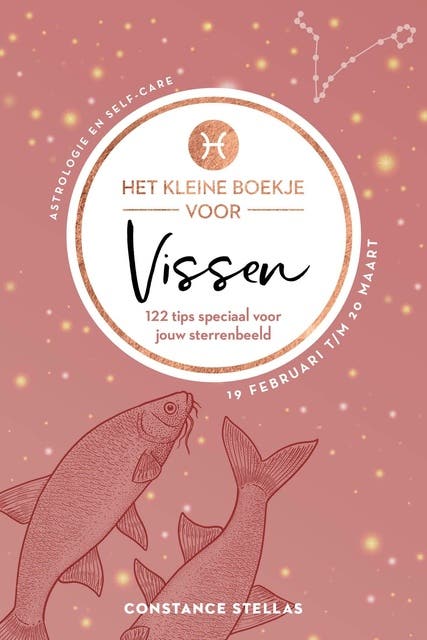 Het kleine boekje voor Vissen – omslag van het luisterboek van Constance Stellas
