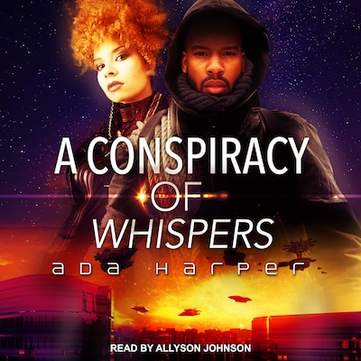 A Conspiracy of Whispers – omslag til lydbogen af Ada Harper