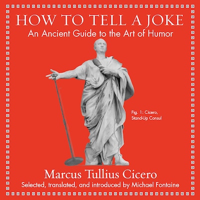 How to Tell a Joke – omslag til lydbogen af Marcus Tullis Ciccero