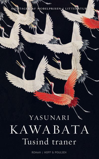 Tusind traner – omslag til lydbogen af Yasunari Kawabata