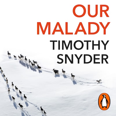 Our Malady – omslag til lydbogen af Timothy Snyder
