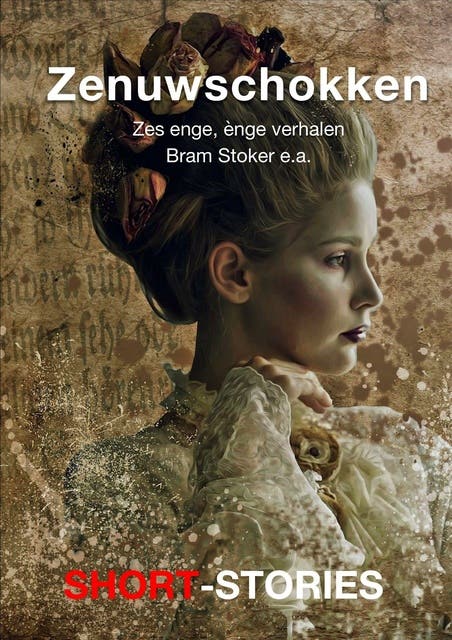 Zenuwschokken – omslag van het luisterboek van Bram Stoker,C.A. Smith,Cecil M. Kornbluth,Celia Fremlin,Charles Beaumont,Clark Ashton Smith