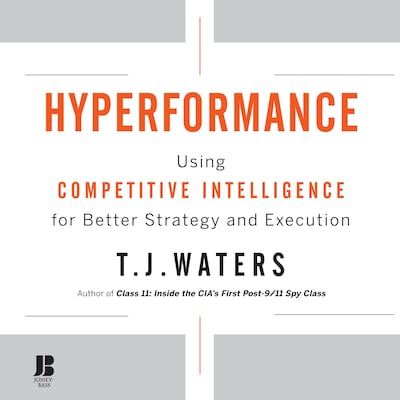 Hyperformance – omslag til lydbogen af T. J. Waters