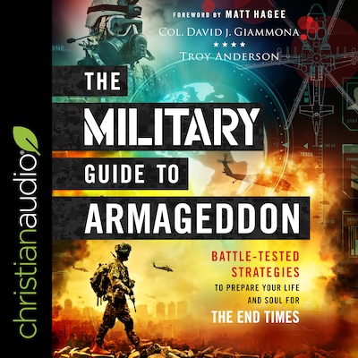 The Military Guide to Armageddon – omslag til lydbogen af Col. David J. Giammona, Troy Anderson