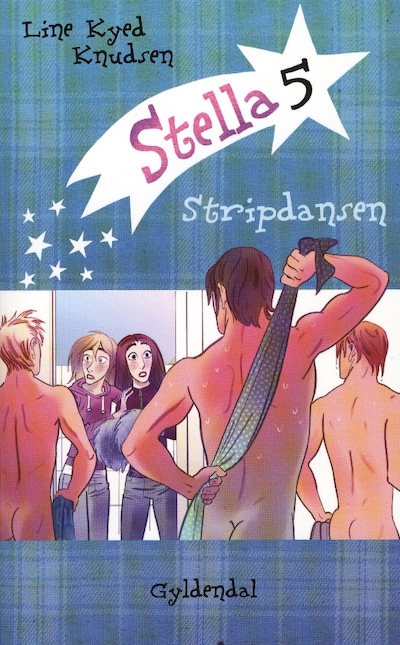 Stella 5 - Stripdansen – omslag til lydbogen af Line Kyed Knudsen