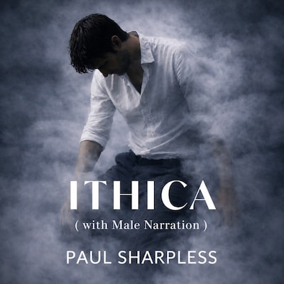 Ithica with Male Narration – omslag til lydbogen af Sharpless Paul