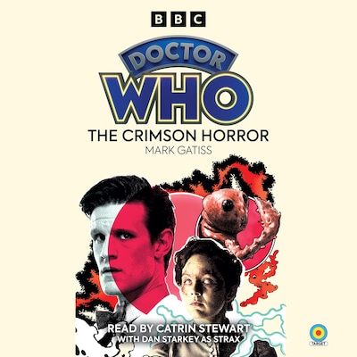 Doctor Who: The Crimson Horror – omslag til lydbogen af Mark Gatiss