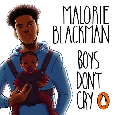 Boys Don't Cry – omslag til lydbogen af Malorie Blackman