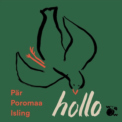 Hollo – omslag till ljudboken av Pär Poromaa Isling