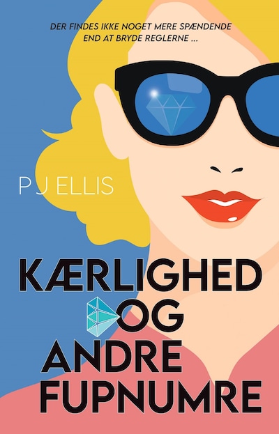 Kærlighed og andre fupnumre – omslag til lydbogen af P. J. Ellis
