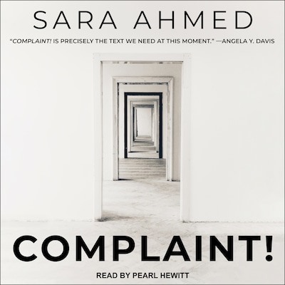Complaint! – omslag til lydbogen af Sara Ahmed