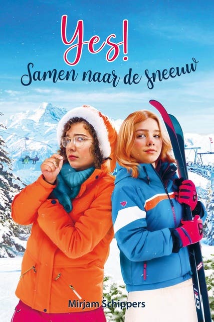Yes! Samen naar de sneeuw – omslag van het luisterboek van Mirjam Schippers