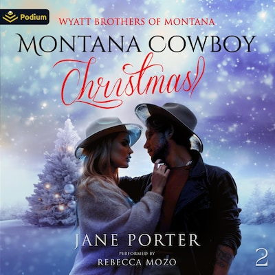 Montana Cowboy Christmas – omslag til lydbogen af Jane Porter