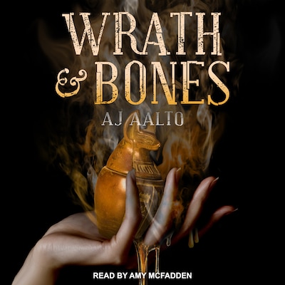 Wrath & Bones – omslag til lydbogen af A.J. Aalto