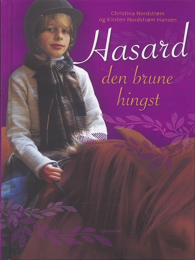 Hasard - den brune hingst – omslag til lydbogen af Christina Nordstrøm, Kirsten Nordstrøm Hansen