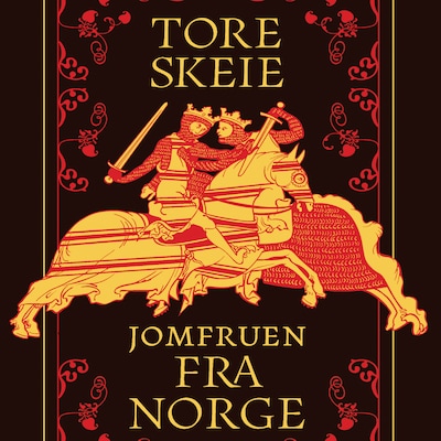 Jomfruen fra Norge – omslag til lydbogen af Tore Skeie
