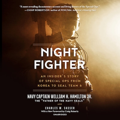 Night Fighter – omslag til lydbogen af William H. Hamilton, Charles W. Sasser