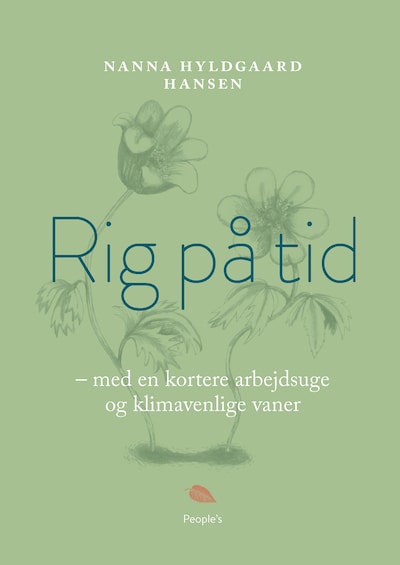 Rig på tid – omslag til lydbogen af Nanna Hyldgaard Hansen