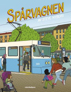 Spårvagnen – omslag till ljudboken av Steve Nyberg